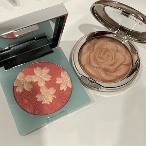 Lise Watier blush and highlighter set